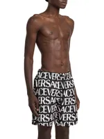 Logo-Print Swim Shorts