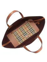 Medium London Check Tote Bag