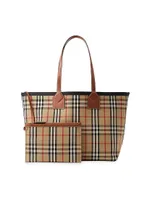 Medium London Check Tote Bag