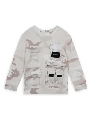 Little Boy's & Camouflage Sweatshirt