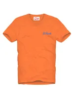 Palm 81 Embroidered Cotton T-Shirt