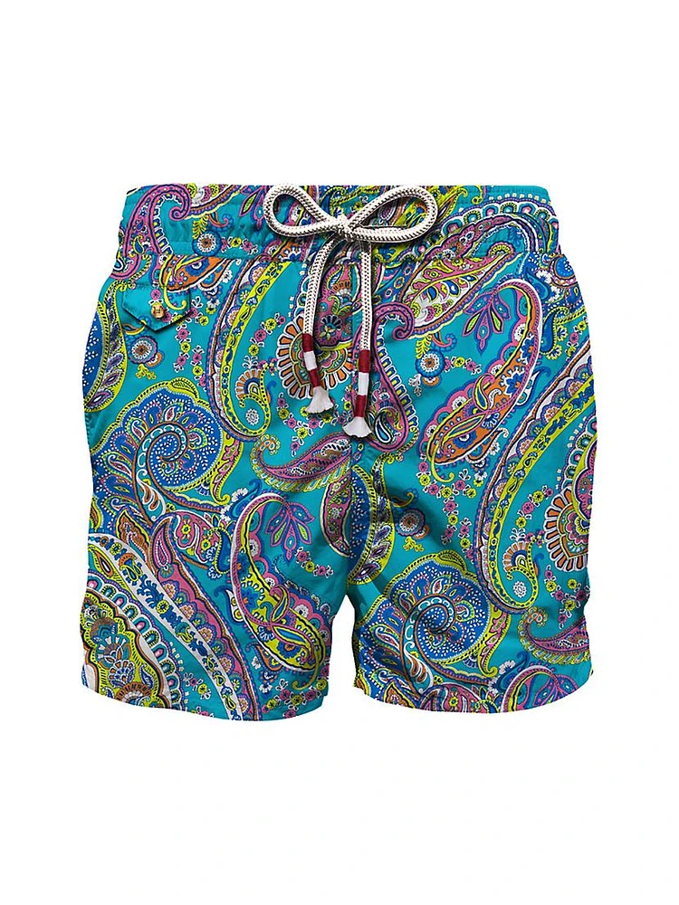 Paisley Draw Ultralight Swim Shorts