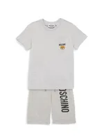 Little Boy's & Logo Shorts