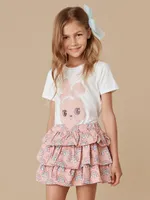 Baby Girl's, Little & Girl's Rainbow Frill Skirt