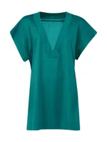 Renee Relaxed V-Neck Cover-Up