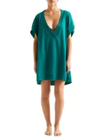 Renee Relaxed V-Neck Cover-Up