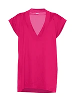 Renee Relaxed V-Neck Cover-Up