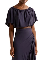 Solal Off-The-Shoulder Crop Top