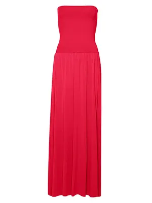 Oda Convertible Stretch Jersey Maxi Dress