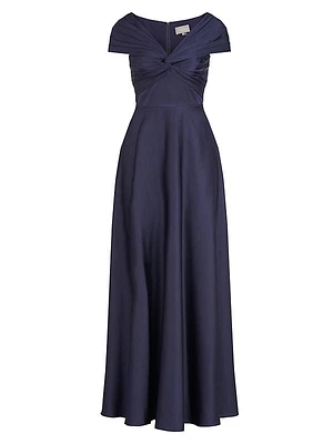 Francesca Twist A-Line Gown