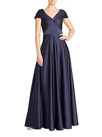 Francesca Twist A-Line Gown