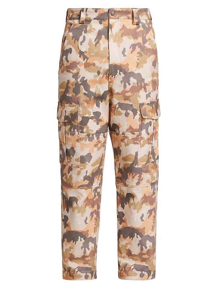 Elyo Camo Cargo Pants