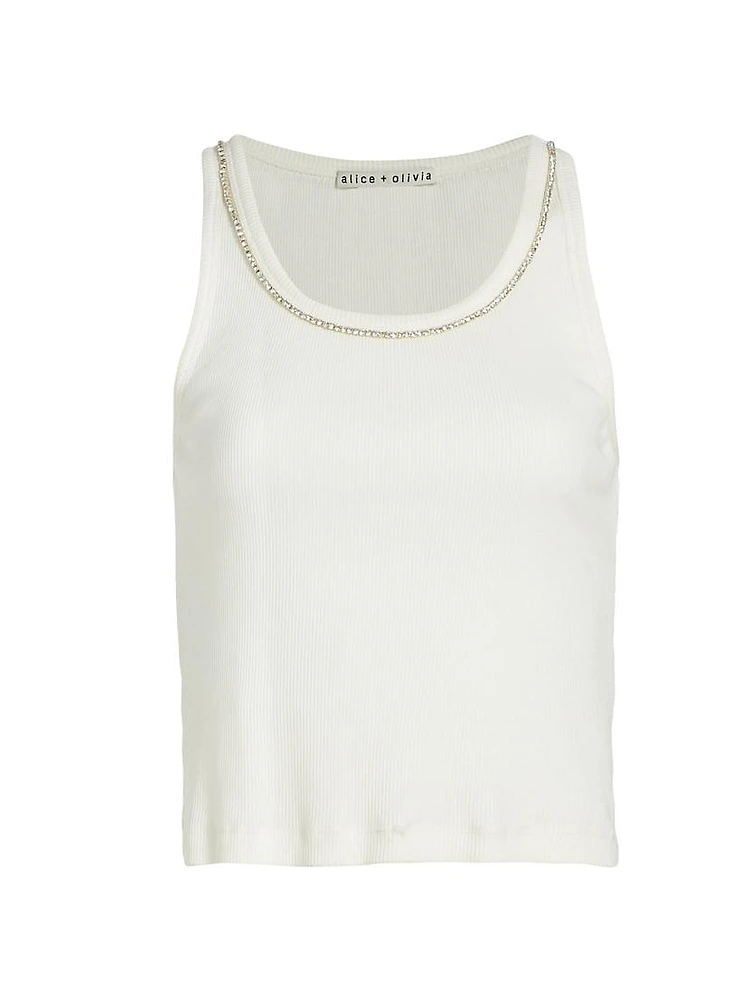 Allen Embellished Tank Top