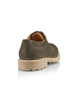 Catalpa Suede Lug-Sole Derbys