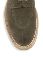 Catalpa Suede Lug-Sole Derbys