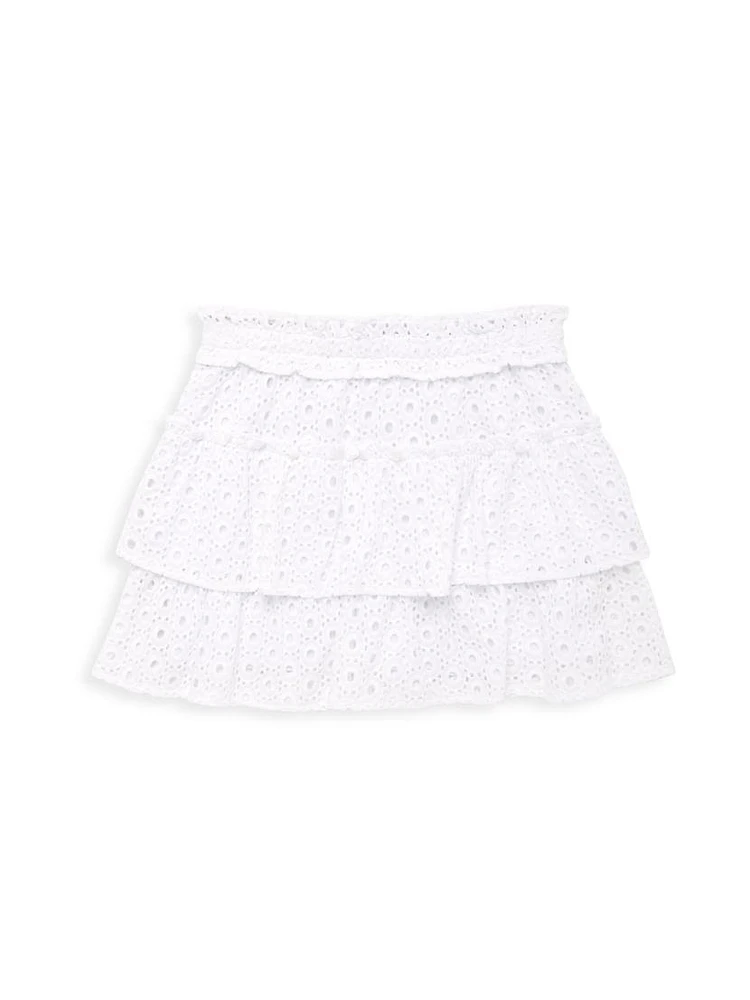 Girl's Eyelet Skirt