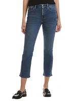 Stretch Straight-Fit Jeans