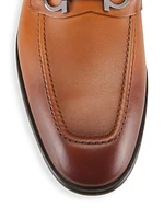 Foster Gancini Leather Loafers