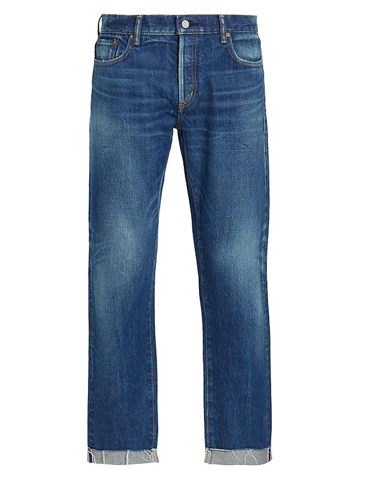 Dellwood Tapered Cotton Jeans