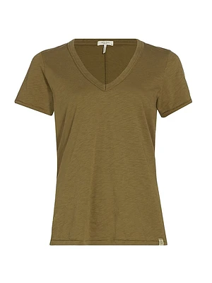 The Slub V-Neck T-Shirt