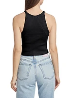 Cropped Ribbed Tank