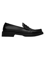 Le Loafer Monogram Penny Slippers Smooth Leather