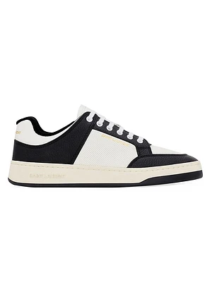 SL/61 Low-Top Sneakers Grained Leather