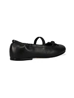 Baby Girl's, Little Girl's & Leather Pony Ballet Flat