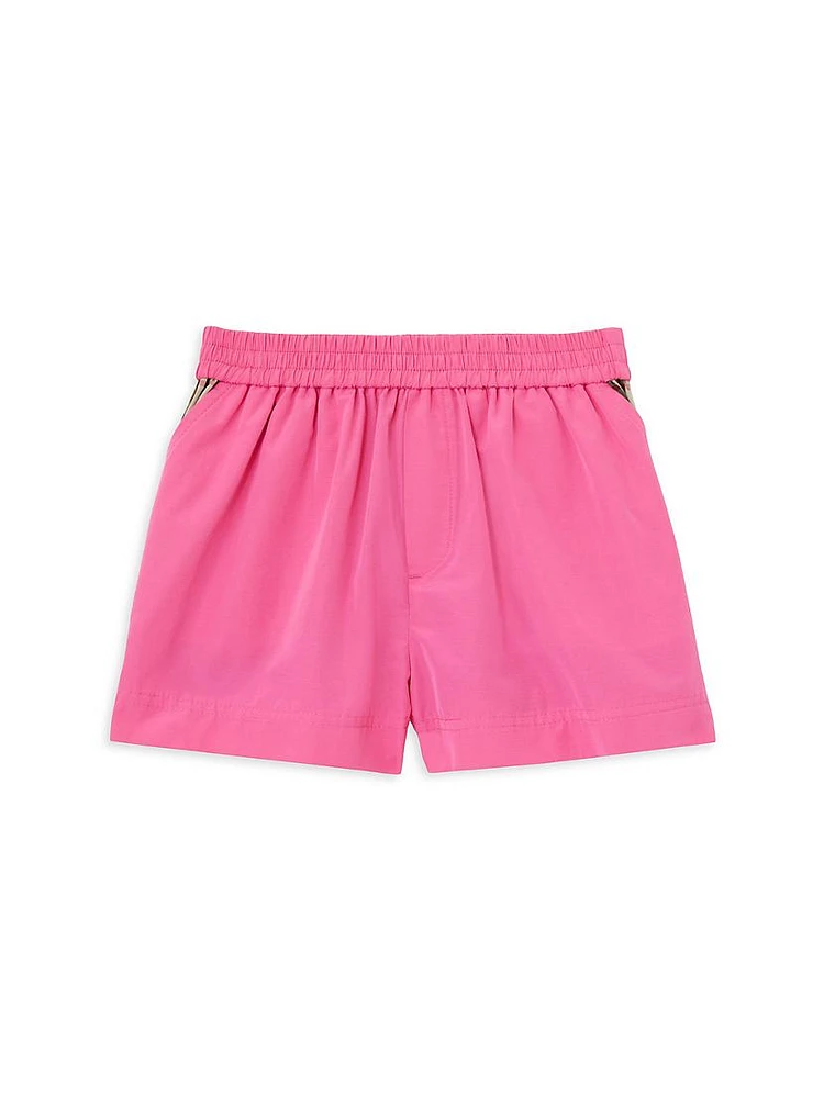 Baby Girl's & Little Girl's Amiee Archive Check Shorts