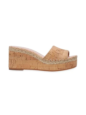 Cosette Cork Wedge Sandals