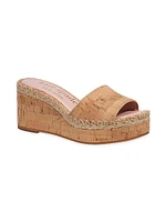 Cosette Cork Wedge Sandals