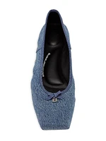 Billie Denim Ballet Flats