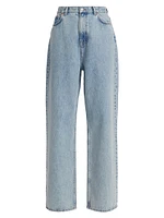 Low-Rise Wide-Leg Jeans