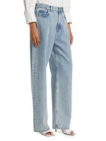 Low-Rise Wide-Leg Jeans