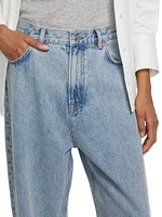 Low-Rise Wide-Leg Jeans