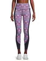 Nouveau Floral Soleil Stretch Leggings