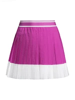 Leo Colorblocked Tennis Skort