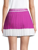 Leo Colorblocked Tennis Skort