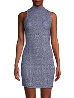 Nova Labyrinth Double-Face Knit Dress