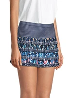 Keepin' It Rio Pleated Jersey Tennis Skort