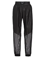 Glide Mesh-Panel Jogger Pants