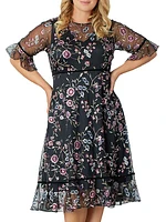 Wildflower Embroidered Dress