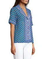 Printed Short-Sleeve Shirt