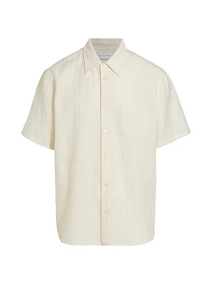 Cloak Button-Up Short-Sleeve Shirt