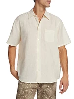 Cloak Button-Up Short-Sleeve Shirt