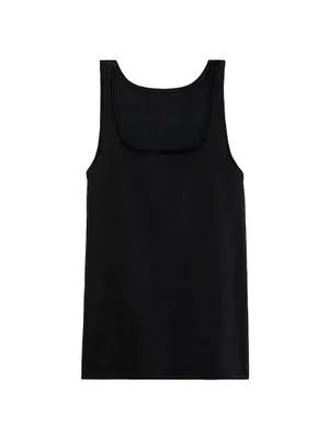 Understated Cotton Tank Top