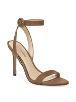 Darcelle 94MM Nubuck Stiletto Sandals