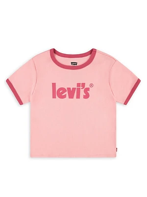 Little Girl's & Meet And Greet Logo T-Shirt