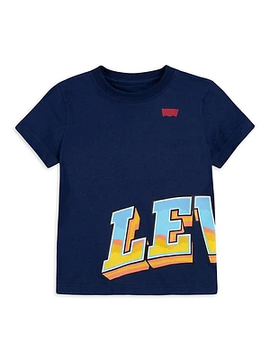 Little Boy's & Wrap Logo T-Shirt