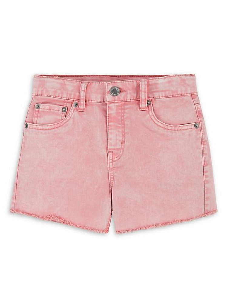 Little Girl's & Girl's Girlfriend Denim Shorts